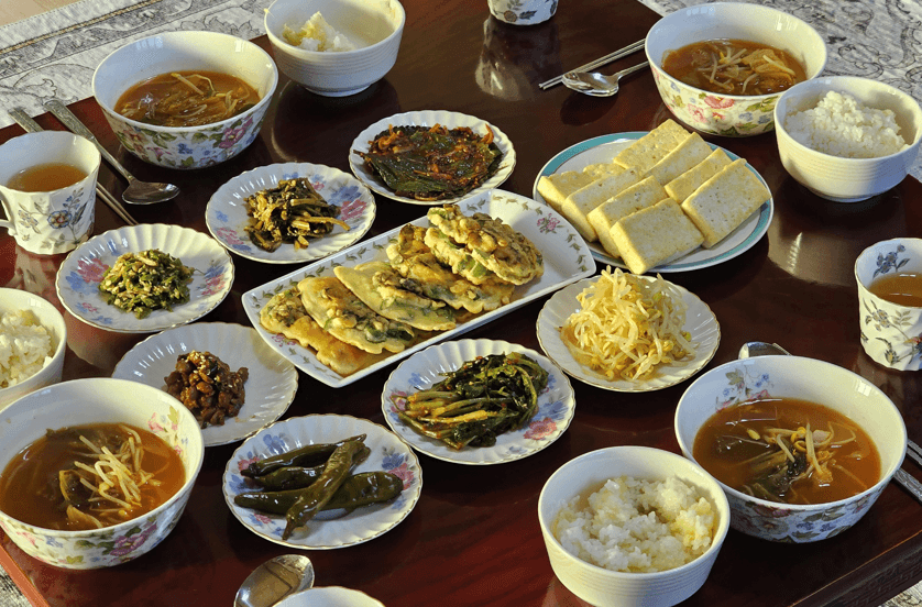 텃밭에서 밥상까지 0km, 언니들이 직접 키운 제철 식재료로 채운 정성가득 아침 밥상